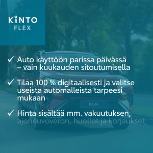 Autoilun intoa ilman omistamisen huolia