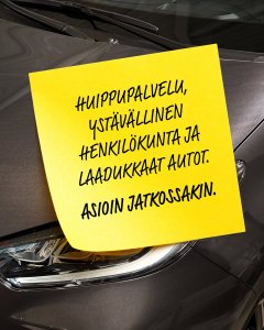 Tällaiset palautteet kertovat meille, että olemme onnistuneet siinä tärkeimmässä: tekemään asioinnista sujuvaa ja mutkatonta