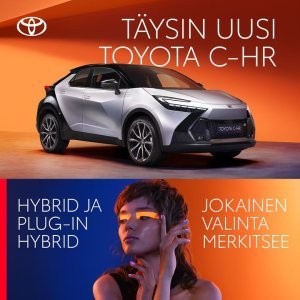Valitsemalla täysin uuden Toyota C-HR -mallin valitset rohkeuden, tyylikkyyden ja saumattoman käyttökokemuksen. Tervetuloa vaiku...