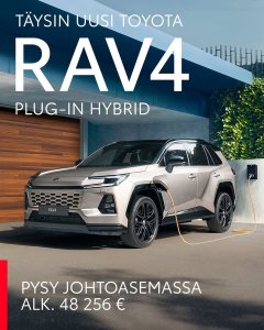 Täysin uusi RAV4 Plug-In Hybrid on täällä, entistäkin edistyksellisempänä