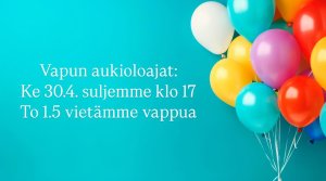 Iloista vappua 🥳🎊🎉