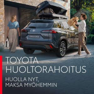 Toyota Huoltorahoituksella hallitset mukavasti huollon, korjauksien ja lisävarusteiden kustannuksia