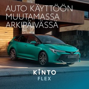 KINTO Flex - hanki yrityksellesi auto vain kuukauden sitoutumisella ennakoitavaan kuukausihintaan