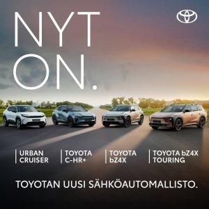Nyt on: Toyotan uusi, upea sähköautomallisto täynnä tyyliä, tehoa ja tilaa