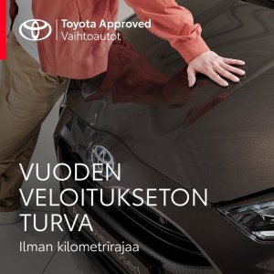 Toyota Approved Vaihtoautot ovat Toyota-mekaanikon tarkastamia