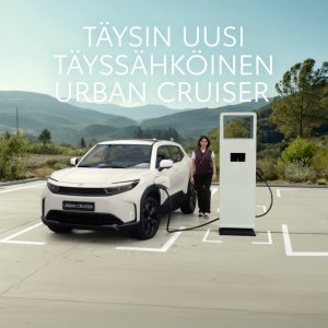 Täysin uusi täyssähköinen Urban Cruiser on täällä