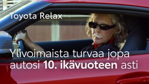 Saat Toyota Relax -turvan käymällä Toyota-merkkihuollossa huoltovälin mukaisesti