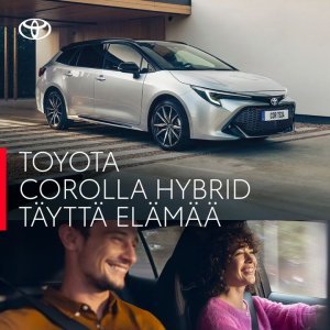 Toyota Corolla Hybrid on yhdistelmä tyylikästä muotoilua ja uusinta teknologiaa. Tehokkaan ja taloudellisen, viidennen sukupolve...