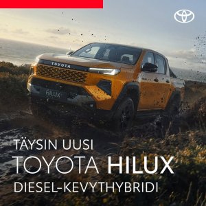 Legendaarinen lujuus ja luotettavuus kohtaa uuden aikakauden: ikoninen Toyota Hilux on nyt saatavana täyssähköisenä sekä diesel-...