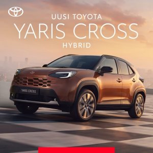 Uusi Yaris Cross on valmis kaikkiin seuraaviin siirtoihisi: rohkea uusi ilme, taloudellinen hybridisuorituskyky sekä val...