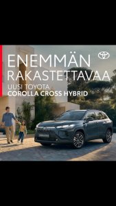 Tähän koko perheesi rakastuu: entistäkin tyylikkäämpi Toyota Corolla Cross Hybrid ihastuttaa käytännöllisellä tilavuudel...