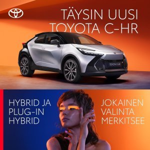 Valitsemalla täysin uuden Toyota C-HR -mallin valitset rohkeuden, tyylikkyyden ja saumattoman käyttökokemuksen. Tervetul...